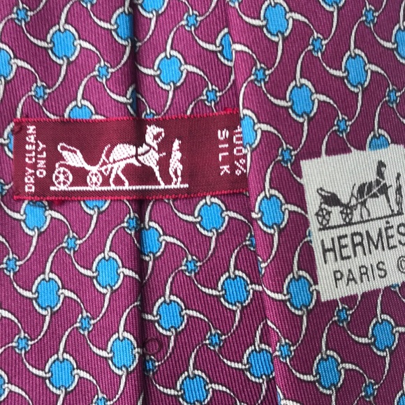 *๐host pick*๐Menโs silk tie Hermรจs - Picture 2 of 3